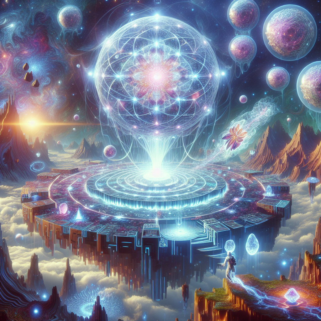 conscious connected holographic universe