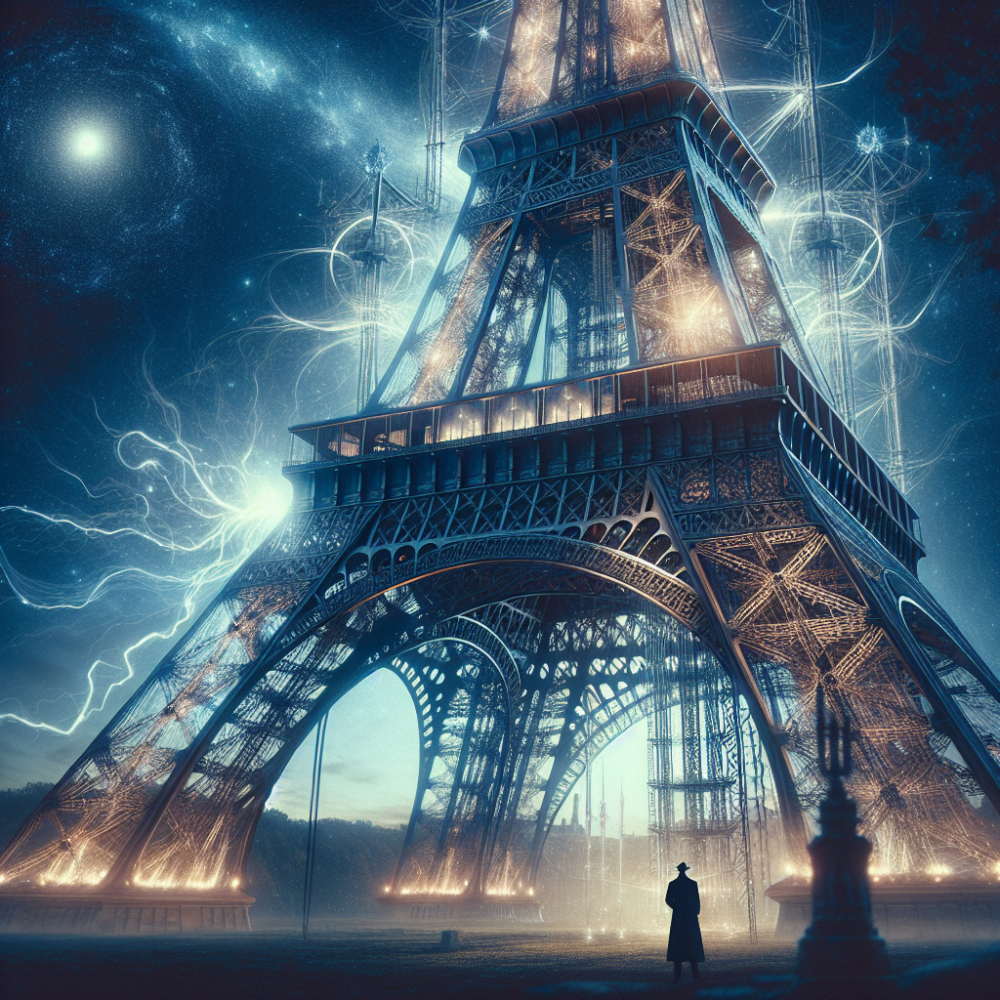 eiffel tower wireless electricity tesla