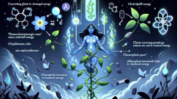 How Melanin, Carbon, and Chlorophyll Enable Light Energy Conversion